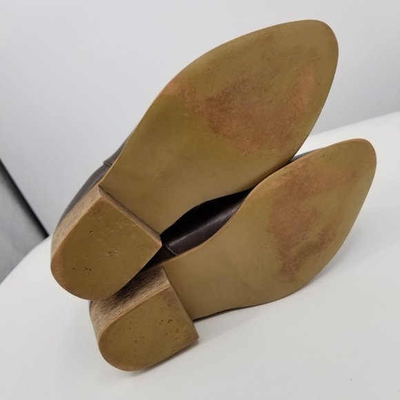 Maurices Breana Brown Faux Leather Women's Strappy Ankle Booties 7.5 - Picture 8 of 11